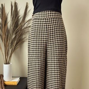 Zara woven pants with free crop top